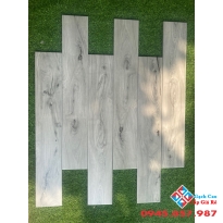 Gạch giả gỗ trung quốc 15x90 vân xám mới nhất