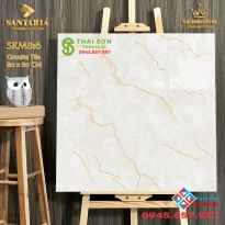 Gạch lát nền khắc kim cao cấp 80x80 bán tại Gò Công