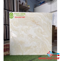 Gạch khắc kim lót sàn 80x80 tasa vân đá vàng kem đẹp