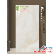 Gạch lát nền 60x120 kem vàng bóng kiếng ấn độ