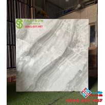 Gạch lát nền nhà biệt thự khổ 100x100 bóng kiếng cao cấp