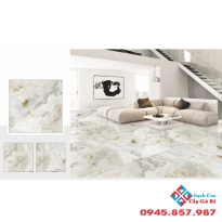 Gạch lát nền 120x120 vân đá bóng kiếng ấn độ