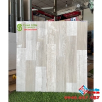 Gạch lát nền vân gỗ ghép 80x80 tông sáng đẹp