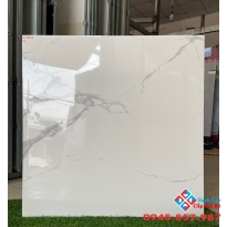 Gạch bóng kiếng giá rẻ 80x80 vân trắng