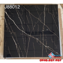 Gạch lát nền 80x80 đen nhũ vàng