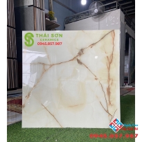 Gạch bóng kiếng trung quốc khắc kim 80x80 ốp lát cao cấp