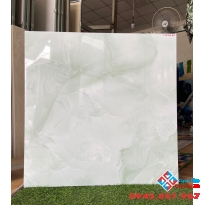 Đá bóng kiếng 80x80 lót nền vân xanh giá rẻ