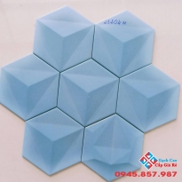 Gạch trang trí lục giác 3D nhập khẩu