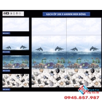 Gạch men ốp tường 30x60 giá rẻ mỏ cày nam