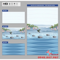 Gạch ốp tường xanh biển 300x600 bnc giá rẻ tại hcm