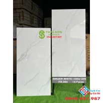 Gạch ấn độ 60x120 siêu bóng vân trắng mây cao cấp Hồng Ngự Đồng Tháp