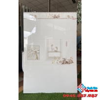 Gạch bóng kiếng trắng trơn 40x80 cao cấp