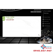 Gạch rẻ long an 80x160 đá bóng kiếng trắng vân cao cấp