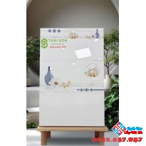 Gạch ốp tường 30x60 hà thanh bóng kiếng trắng trơn ko vân 