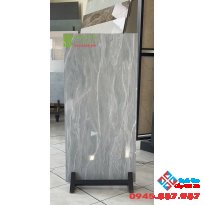 Gạch ốp tường 40x80 men bóng trung quốc màu xám xanh nhạt