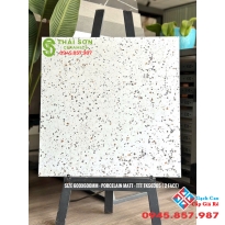 Gạch lát nền terrazzo 60x60 đá mờ cao cấp
