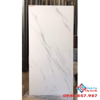 Gạch đá mờ ý mỹ 60x120 trắng mây