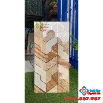 Gạch khắc kim nhũ vàng ép kiếng 30x60 đá bóng kính
