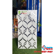 Gạch trang trí nhũ bạc đá ép kiếng cao cấp 30x60 mới nhất