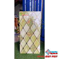 Gạch khắc kim vàng 30x60 trang trí cao cấp tại Q5