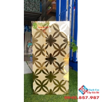 Mẫu gạch trang trí điểm nhũ vàng 30x60 cao cấp Q8