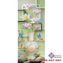 Gạch tranh bình hoa 5D mới nhất