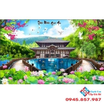 Gạch tranh thiên nhiên 5D đẹp giá rẻ