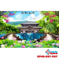 Gạch tranh thiên nhiên 5D đẹp giá rẻ