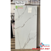 Gạch trung quốc 60x120 bóng kiếng trắng mây cao cấp