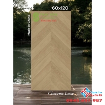 Gạch trung quốc 60x120 mờ vân gỗ ghép xương cá cao cấp