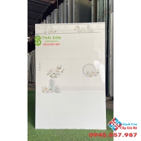 Gạch vitto bóng kiếng 30x60 ốp tường trắng trơn 