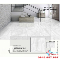 Gạch lát nền 80x80 bóng kiếng vân đá xám ấn độ