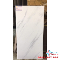 Gạch ốp tường 40x80 trắng vân mây