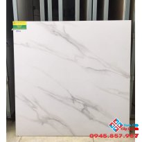 Đá mờ 80x80 trắng vân mây vitto 4104