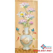 Gạch tranh bình bông 3D cao cấp tại hcm
