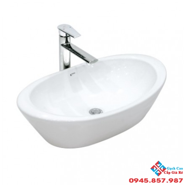 Chậu Rửa Mặt Lavabo Inax L-465V Đặt Bàn
