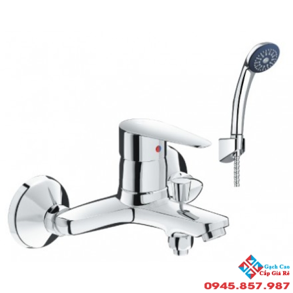 Vòi Sen Tắm Nóng Lạnh Inax BFV-1103S-4C Tay Sen Mạ