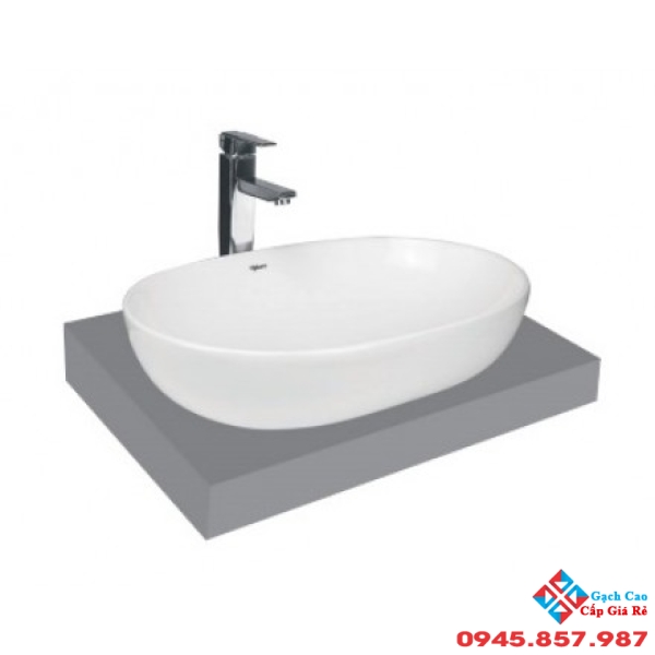 Chậu Rửa Lavabo Viglacera CD15 Đặt Bàn