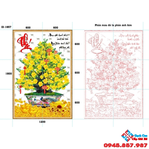 gạch tranh trang trí 120x180 giá rẻ (09)