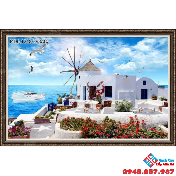 GẠCH TRANH 3D 120X180 GIÁ RẺ (09)