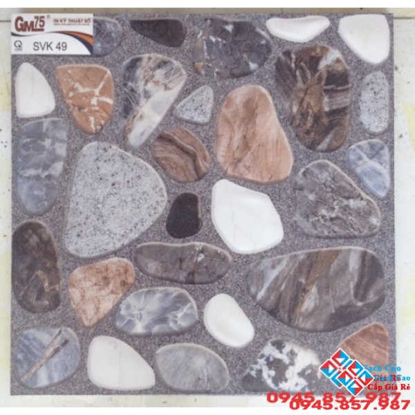 Gạch sân vườn mài cạnh 40x40 kỹ thuật số giá rẻ
