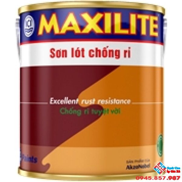 Sơn Lót Chống Rỉ Maxilite Lon 3 Lít