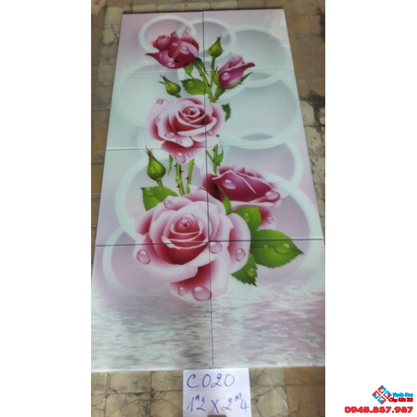 gạch tranh trang trí 120x240 giá rẻ