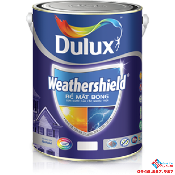 Sơn Dulux Weathershield ngoại thất cao cấp BJ9 - Bóng