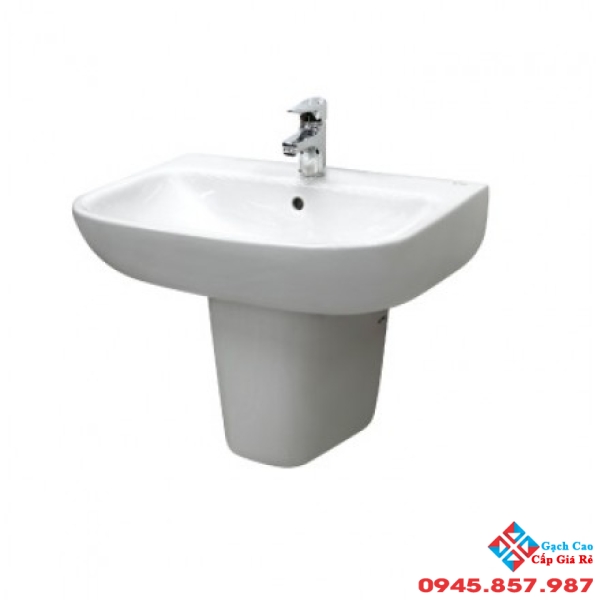 Chậu Lavabo Inax L-298V/L-298VC Treo Tường Chân Ngắn