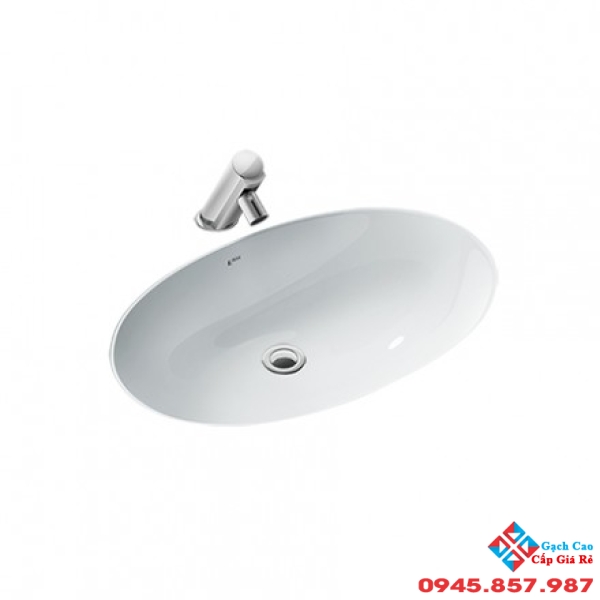 Chậu Rửa Lavabo Inax L-2216V Âm Bàn Oval