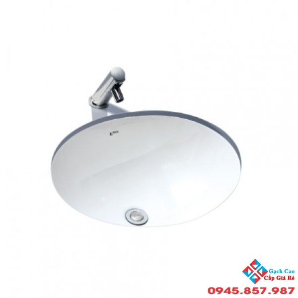 Chậu Rửa Lavabo Inax L-2293V Âm Bàn Oval