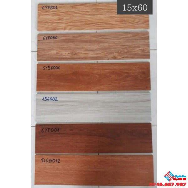 Gạch giả gỗ 15x60 hàng nhập khẩu giá rẻ tại kho