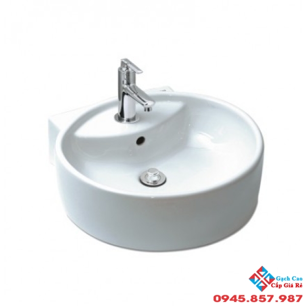 Chậu Rửa Lavabo Inax L-292V Đặt Bàn Tròn