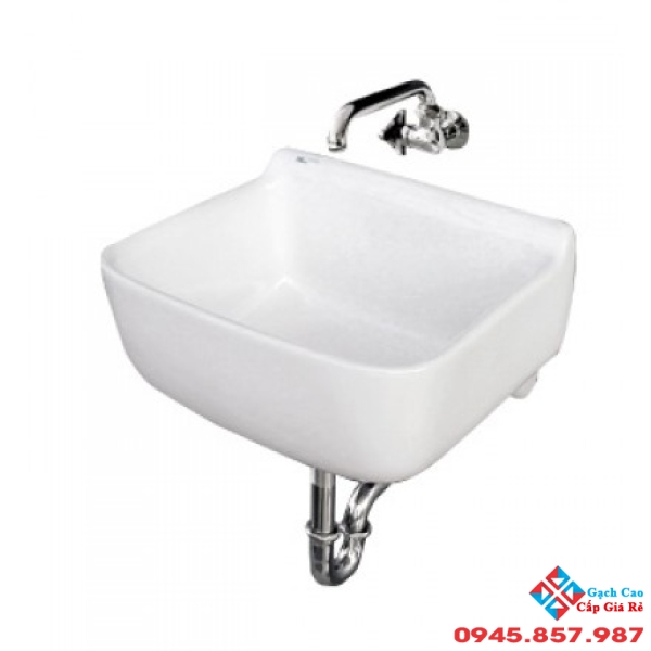 Chậu Rửa Lavabo Inax S-17V Đa Năng Treo Tường